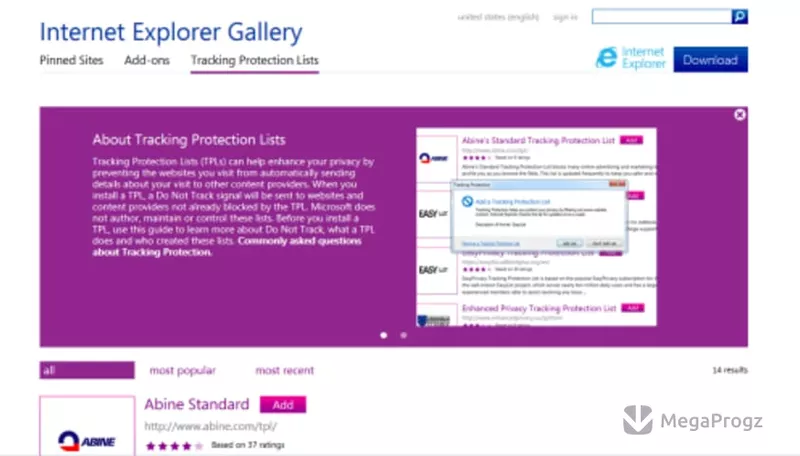Internet Explorer 10 for Windows 7