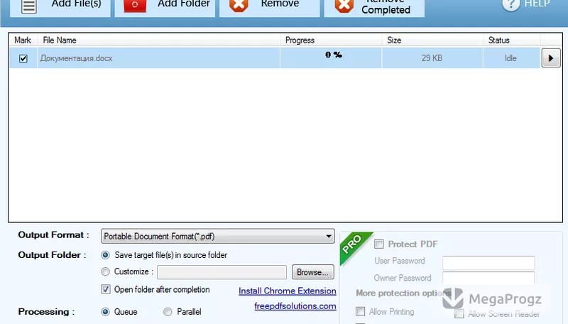 Free Word to PDF Converter