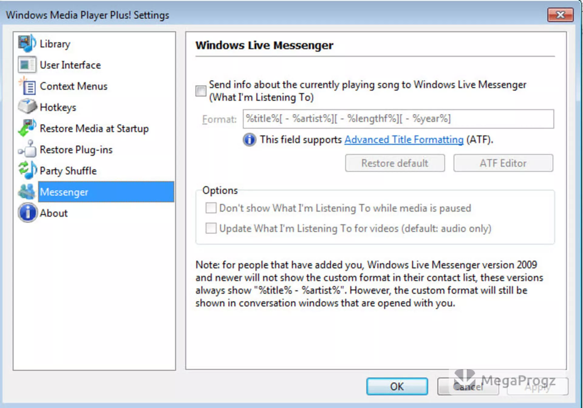 Windows Media Player Plus