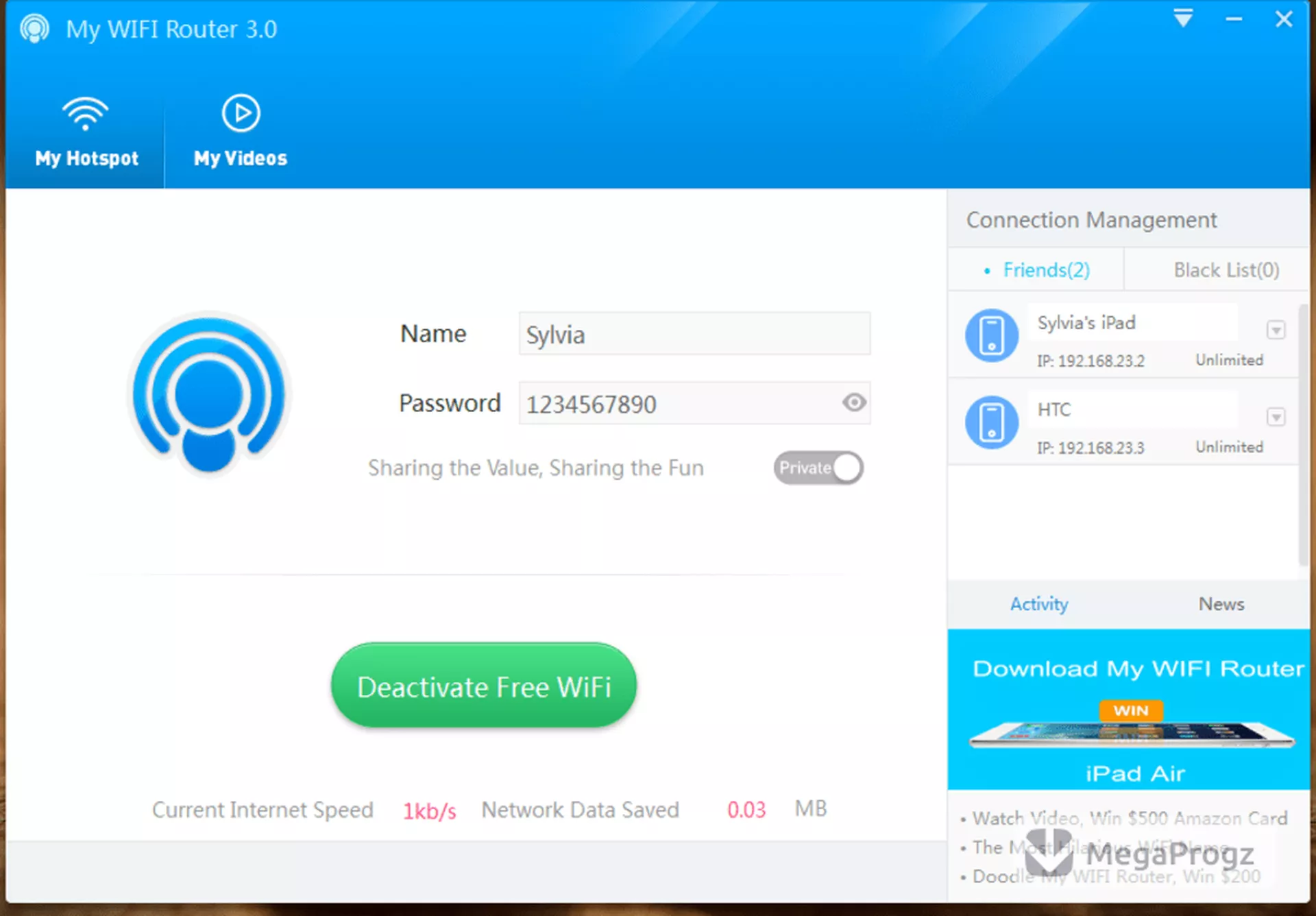 My WIFI Router