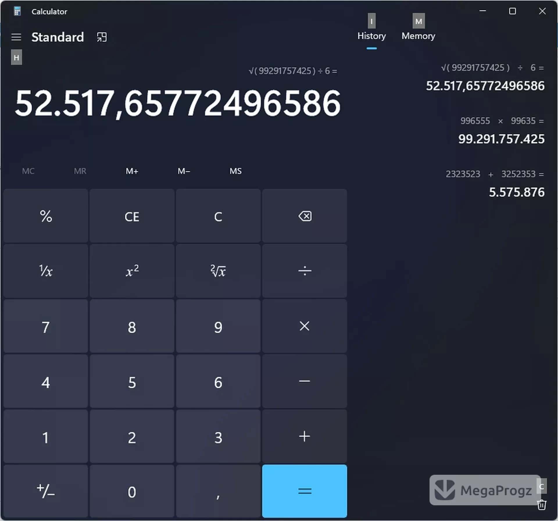Windows Calculator