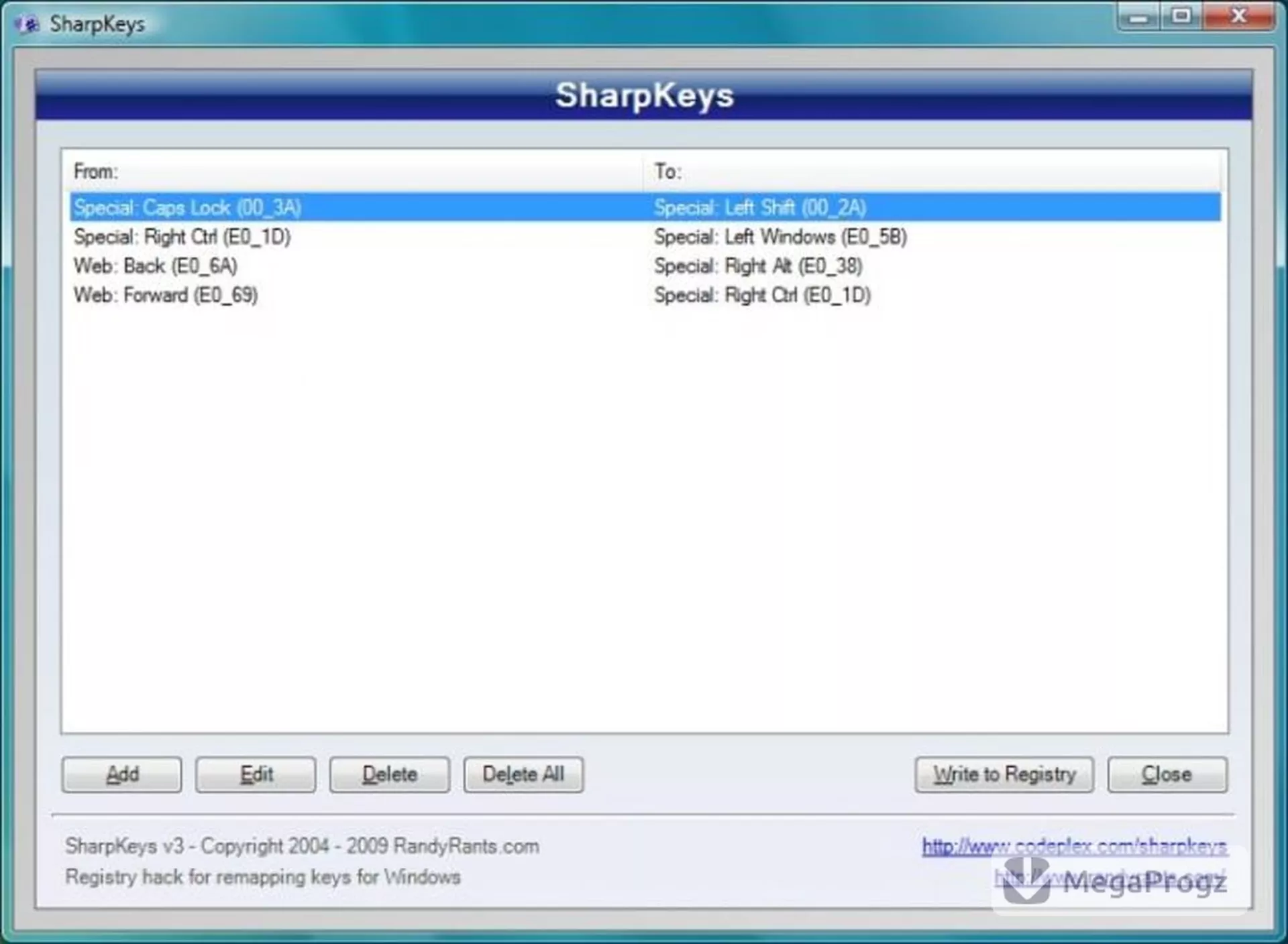SharpKeys