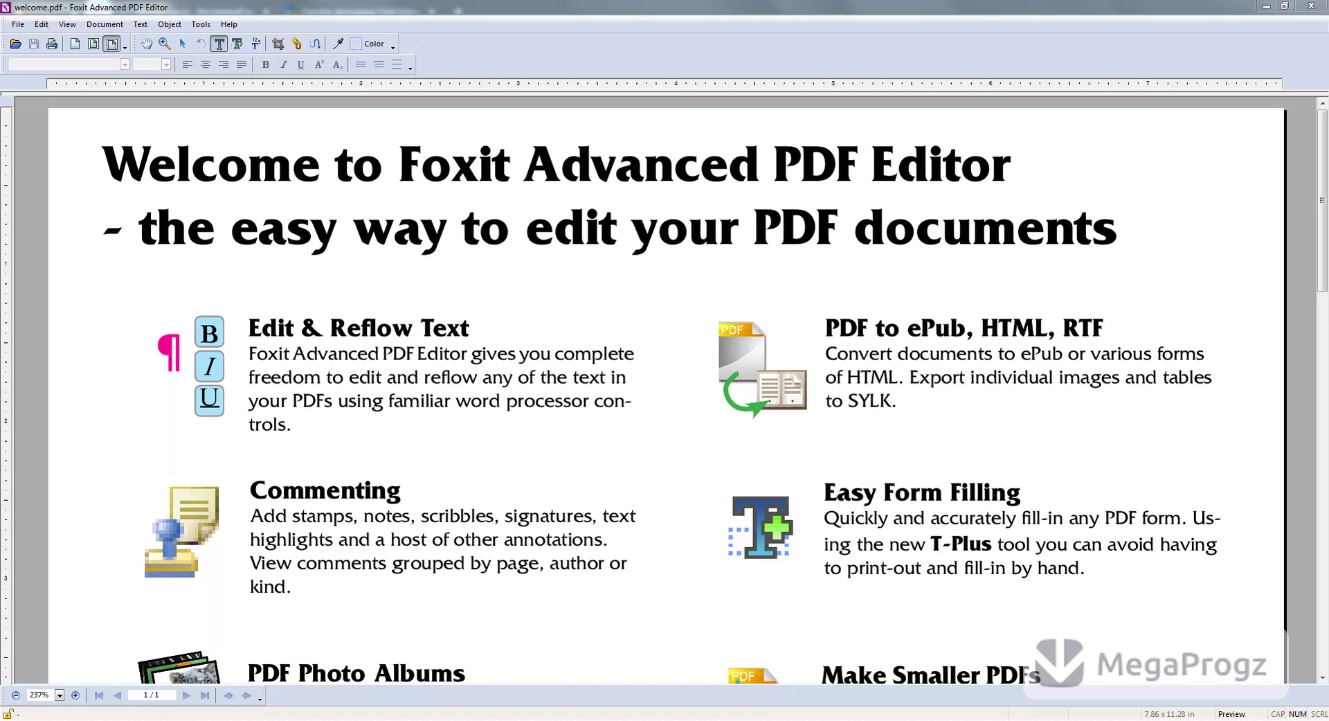 Foxit Advanced PDF Editor