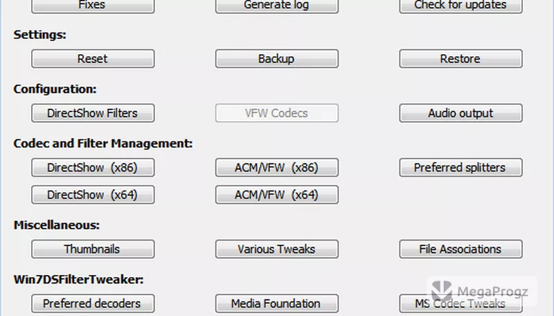 K-Lite Codec Pack