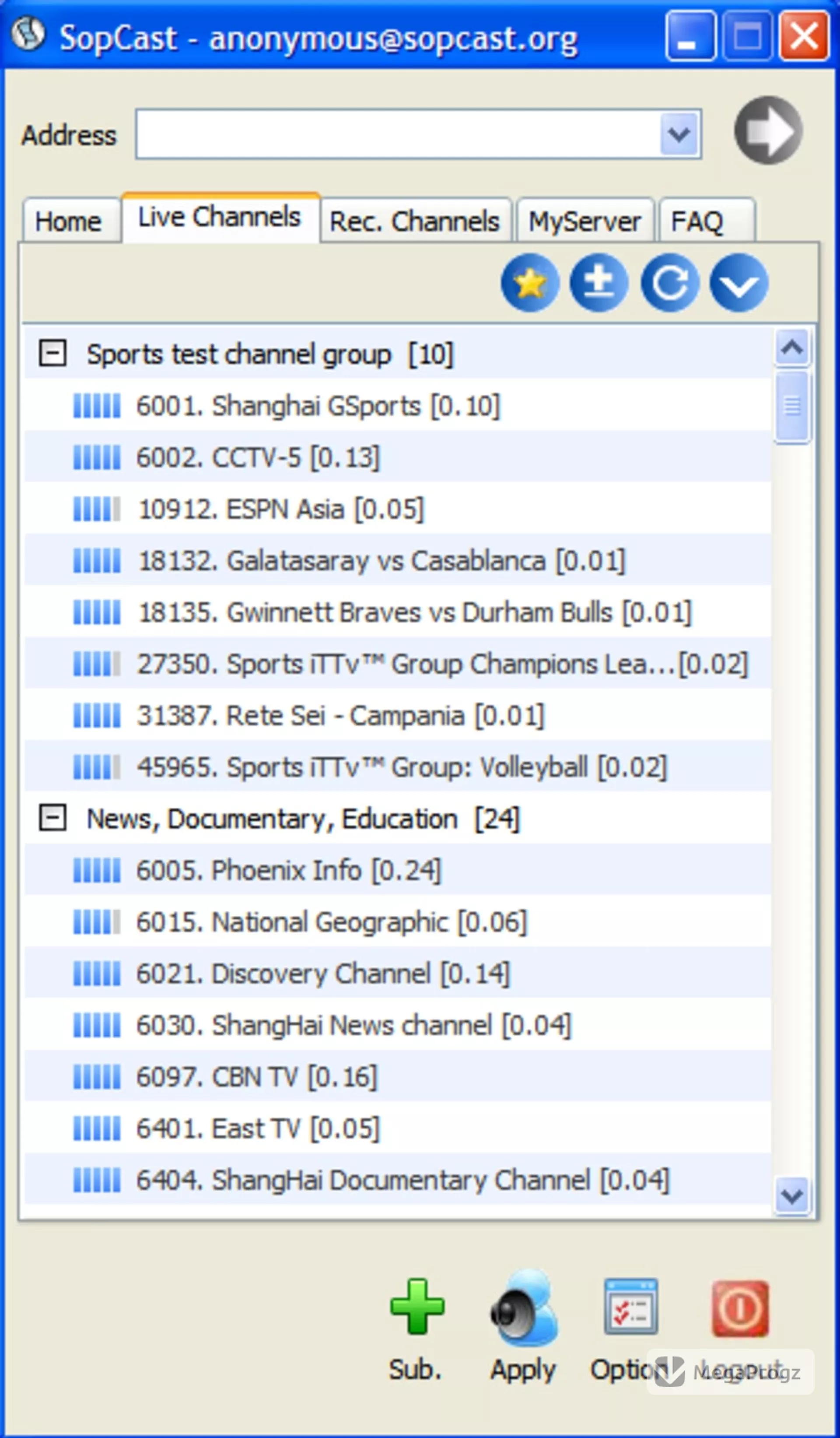 SopCast