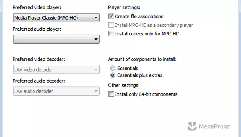 K-Lite Codec Pack